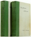 BOLLAND, G.J.P.J. - Collegium logicum. Stenographisch verslag van eenen cursus in zuivere rede, gedurende het academische studiejaar 1904-1905 te Leiden gegeven. Uitgegeven door eenige leerlingen. 2 delen