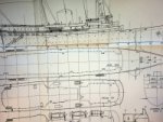 NVM - Scheepsbouwtekeningen Koninklijk jacht ss. ''Brittania'' (1953) Voor de modelbouw van dit schip