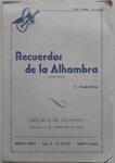 Tarrega F Director: J M Lopez de la Osa - Recuerdos de la Alhambra celebre tremolo Escuela de guitarra