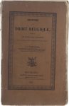 L.-A. Warnkoenig - Histoire du droit Belgique contenant les institutions politiques et la législation de la Belgique sous les Francs