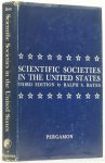 BATES, R.S. - Scientific societies in the United States.