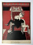  - [Original lithograph/lithografie by A. Hahn] Onder Zwart Regime: 12 karikatuur-teekeningen, De Eerste Kamer, 't bolwerk van den troon, (...), Amsterdam, 1905, 1 pp.