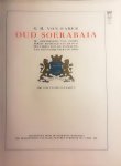 Faber, G. H. von . [ ISBN   ] 2719 - Oud Soerabaia.  ( De geschiedenis van Indië's eerste koopstad van de oudste tijden tot de instelling van den gemeenteraad 1906 . ,)