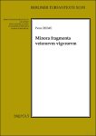 Peter Zieme (ed) - Uigurorum veterum fragmenta minora