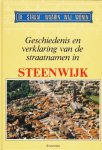 D. Buiter - Geschiedenis en verklaring van de straatnamen in Steenwijk