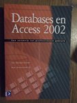 Korpershoek, I; Groenendijk, B. - Databases en Access 2002 + CD-ROM