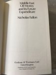Nicholas Fallon - Middle East oil money And its future