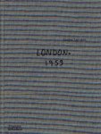 LARRAIN, Sergio - Sergio Larrain - London. 1959.