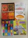 Gray R. Rogers, R. + Rudolph van Veen+ Linda Doeser + Louke Werle & Jill Cox - River Cafe Kookboek Easy + Rudophs kookboek -lekker snel- + 1 tomatensaus 100 recepten+ Geweldige soepen + Ingrediënten