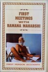 Natarajan, A.R. (ed.) - FIRST MEETINGS WITH RAMANA MAHARSHI.( 2nd edition)