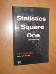 Swinscow, T.D.V; Campbell, M.J. - Statistics at square one (ninth edition)