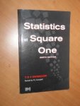 Swinscow, T.D.V; Campbell, M.J. - Statistics at square one (ninth edition)