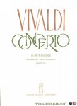 VIVALDI, Antonio / Herausgegeben von - Edited by Nagy Olivér - Concerto in Do Maggiore per fagotto, archi e cembalo - PV 71 - F. VIII No 3 - Partitura