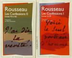 ROUSSEAU, J.J. - Les confessions. Édition établie et présenté par Alain Grossrichard. 2 volumes.