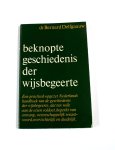 Delfgaauw - Beknopte geschiedenis wijsbegeerte