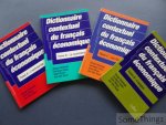 S. Verlinde, J. Binon, J. Van Dyck. - Dictionnaire contextuel du français économique. Tome A: L'entreprise. Tome B: Le commerce. Tome C: Les finances. Tome D: L'emploi. [4 vols]