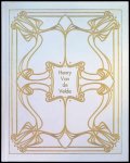 Pascal de Sadeleer - Henry Van de Velde Art Nouveau Bookbinding in Belgium ( 1893 - 1900) (Dutch / French /  English Version)