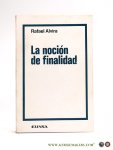 Alvira, Rafael. - La Nocion de Finalidad.