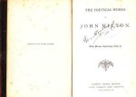 John Milton - The Poetical Works of John Milton