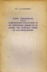 HOMMERICH, DRS. L. VAN - Korte verhandeling over de corporatieve staatsvorm in het Hertogdom Limburg en de Landen van Overmaas tijdens de late Middeleeuwen