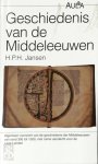 H.P.H. Jansen 226342 - Geschiedenis van de Middeleeuwen Algemeen overzicht van de geschiedenis der Middeleeuwen van rond 300 tot 1500, met ruime aandacht voor de Lage Landen.