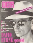 Diverse auteurs - Muziekkrant Oor, 1982, nr. 15, met o.a. DAVID BYRNE (COVER + 2 p.) , MARI WILSON (2 p.), VENOM (1 p.), VANDENBERG (2 p.), PIGBAG (1,5 p.), goede staat