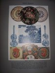 Speltz, Alexander - The coloured ornament of all historical styles. (...) Third Part, Modern Times. 60 plates in three-colour, four-colour, five colour and six colour printing with a frontispiece and illustrated text