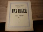 Reger; Max (1873 - 1916) - Losse Blatter - Kleine stuckeOp. 13 - Heft I (piano zu 2 handen)