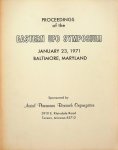 Lorenzen, Coral E. - Proceedings of the Eastern UFO Symposium. January 23, 1971. Baltimore, Maryland