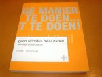 McConnell, Carmel - Geen woorden maar daden, de enige manier om het te doen is het te doen!