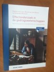 Loon, Daphne van;  Meulen, Bieuwe F. van der; Minnaert, Alexander - Effectenonderzoek in de gedragswetenschappen. Methodologische moeilijkheden en mogelijkheden