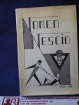 Ringeling, M., Redactie Nomen Nescio, Mej. van Rooy e.a. - Nomen Nescio April 1966 ( orgaan van Philips' bedrijf-zelf-bescherming