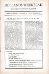 K.L. Poll (redactie) - Hollands Weekblad, derde jaargang, nummer 121, 6 september 1961