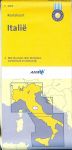 ANWB Service Advies en Verkoop - Routekaart Italie .. Met routes door Duitsland , Zwitserland  en Oostenrijk