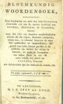 Anoniem - Bloemkundig Woordenboek  Etc.   (Tuinieren Bloemen Tuinplanten )