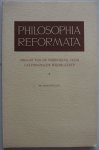 Dooyeweerd H, HoevenJ van der,  Aertsen J A,  e.a. - Philosophia Reformata Orgaan van de Vereniging voor Calvinistische Wijsbegeerte 39e jaargang 3e en 4e kwartaal 1974