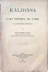 Hari Chand, Sastri - Kalidasa et L'Art poétique de l'Inde  ( Alankara-sastra )