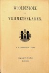 Carpentier Alting, A.S. - Woordenboek voor vrijmetselaren