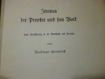Herntrich Volkmar - Jeremia der prophet und sein volk