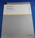 Quantz, Johann Joachim - Trio Sonata, for 2 treble recorders (Treble Recorder and Flute or Violin) ans Basso continuo. D minor