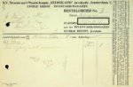 SMN - Bestelorder van de SMN 1931 ss Poelau Tello