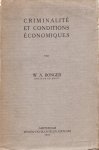Bonger, W.A. - Criminalité et conditions économiques.
