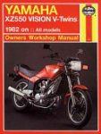 John Haynes 123215 - Yamaha XZ 550 Vision V-Twins Owners Workbook Manual, No. M821