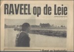 Roland Joris - RAVEEL OP DE LEIE, gazet uitvoering