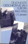 Jansen, C.H. - De jongste geschiedenis van Europa. 1945-1990.