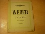 Weber; C.M. von - Sonaten für Violine und Klavier - sonate 1 t/m. 6; (Carl Herrmann)