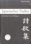 Zastrau, Alfred - Japanischer Psalter. Wanderbuch eines Philologen