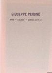 Penone, Guiseppe & Laurent Busine - Giuseppe Penone: Fui - saro' - Non sono. Opening Thursday 8 September 2016 6-8 pm