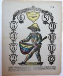  - Centsprent: Het Vermakelijk Harlikein-Spel. No. 95.