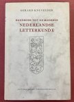 KNUVELDER. C.P.M. - Handboek tot de moderne Nederlandse letterkunde.